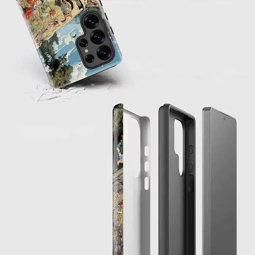 Cats in the Meadow Case for Galaxy