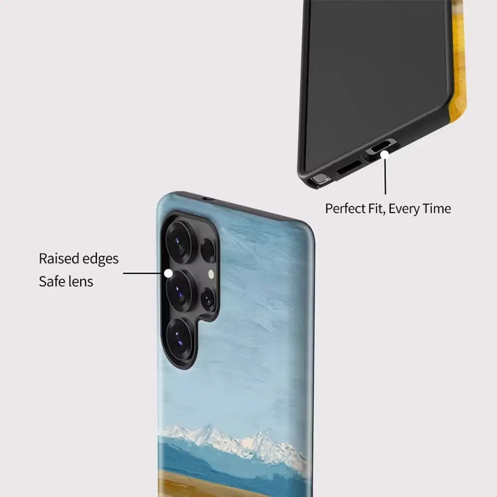 Golden Field Dual-Layer Case for Galaxy
