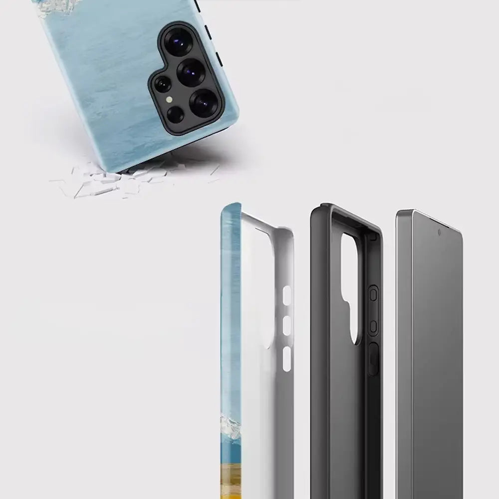 Golden Field Dual-Layer Case for Galaxy