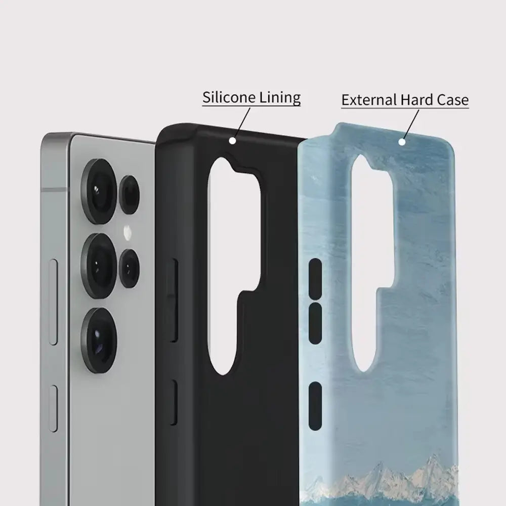 Golden Field Dual-Layer Case for Galaxy