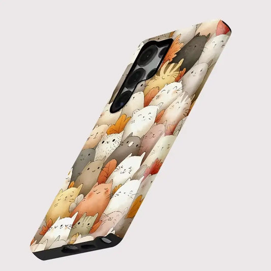 Kawaii Animal Crowd Cover for Galaxy