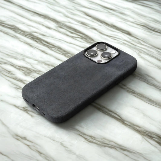 Luxury Alcantara iPhone Case