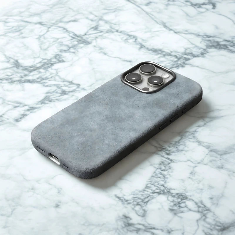 Luxury Alcantara iPhone Case