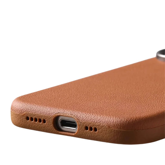 Slim MagSafe Leather iPhone Case