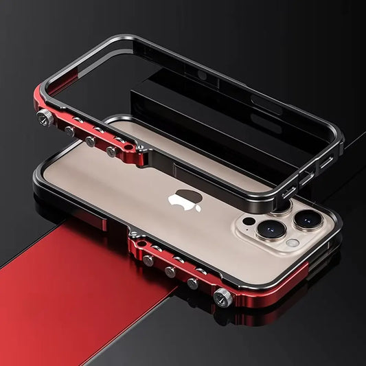 Mecha Cyberpunk Metal Bumper for iPhone
