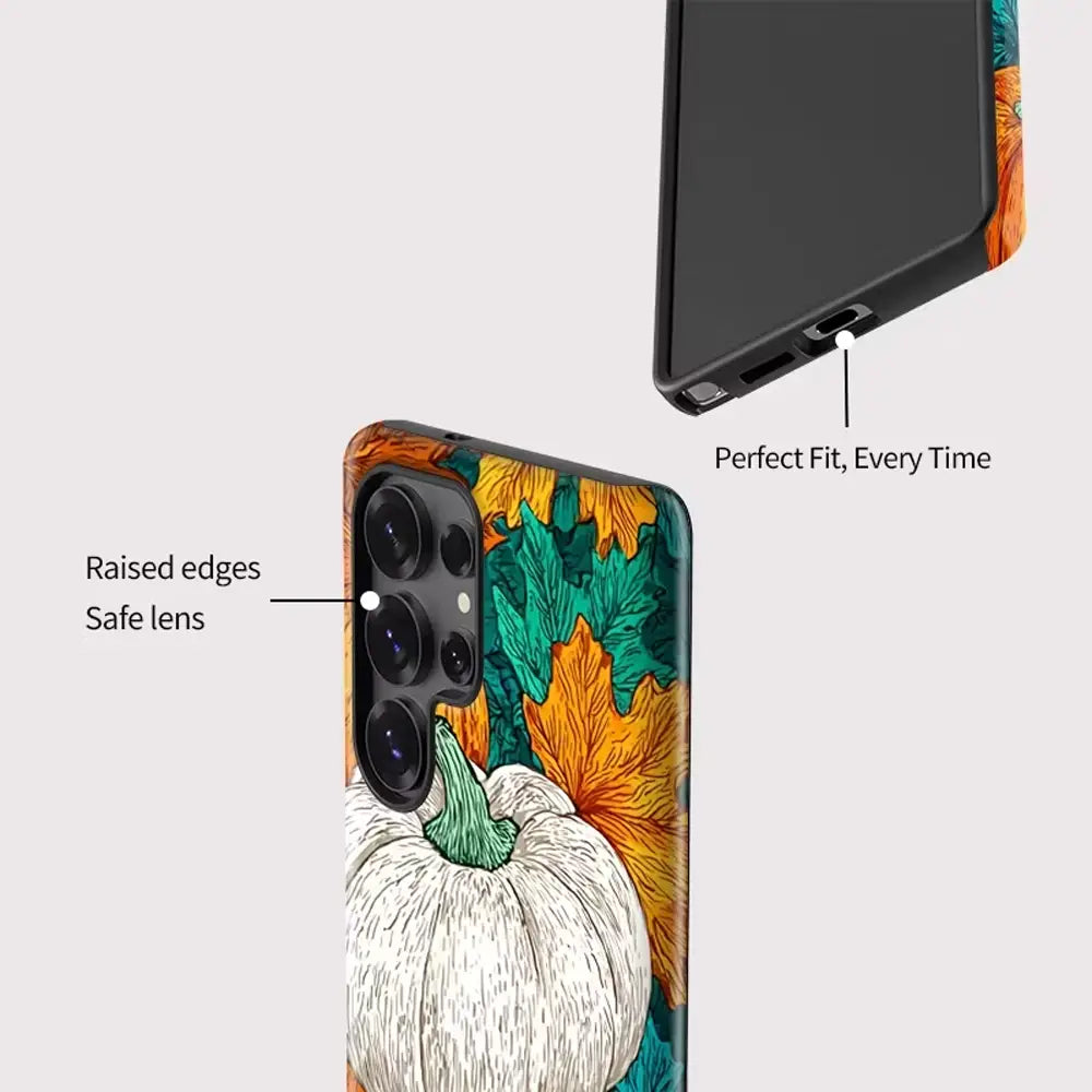 Rustic Autumn Pumpkin Case for Galaxy
