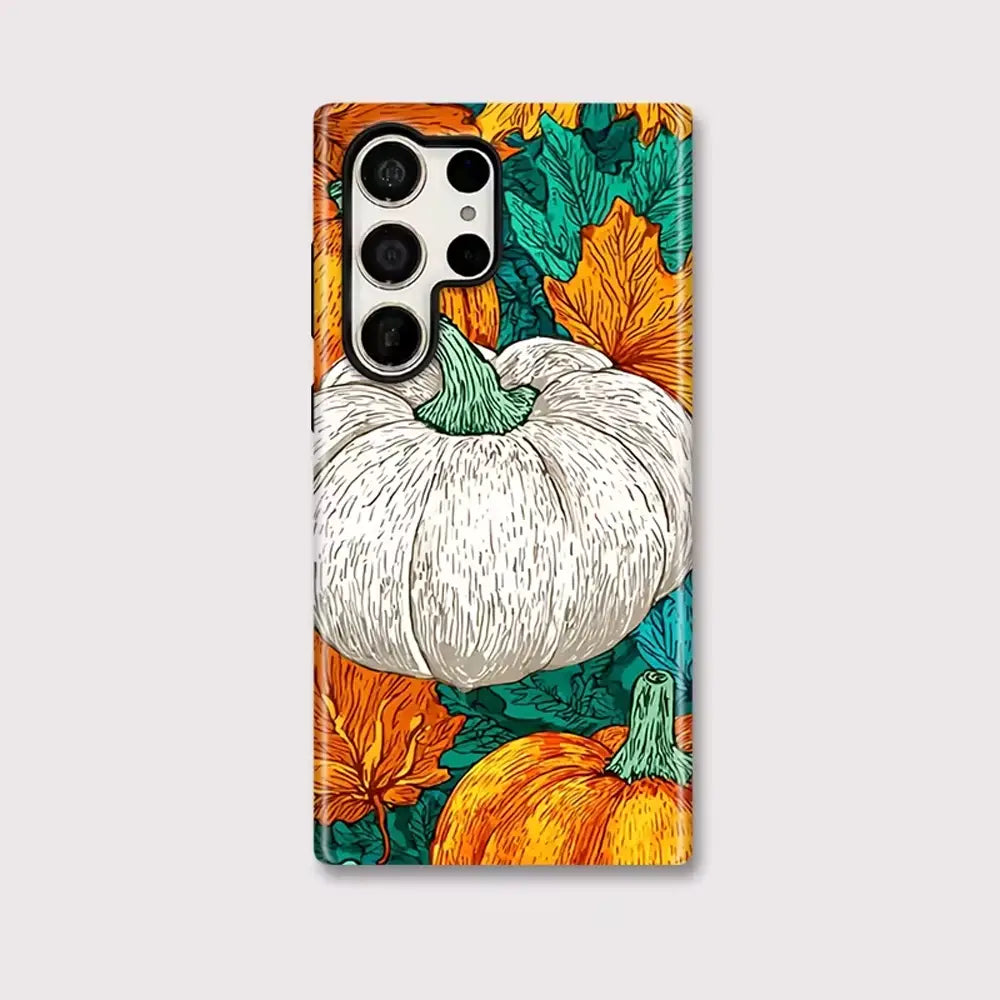 Rustic Autumn Pumpkin Case for Galaxy