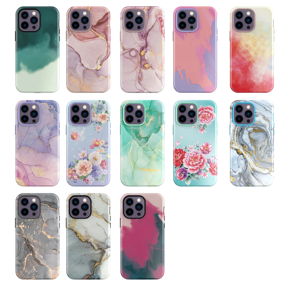 Marble Armor iPhone Case