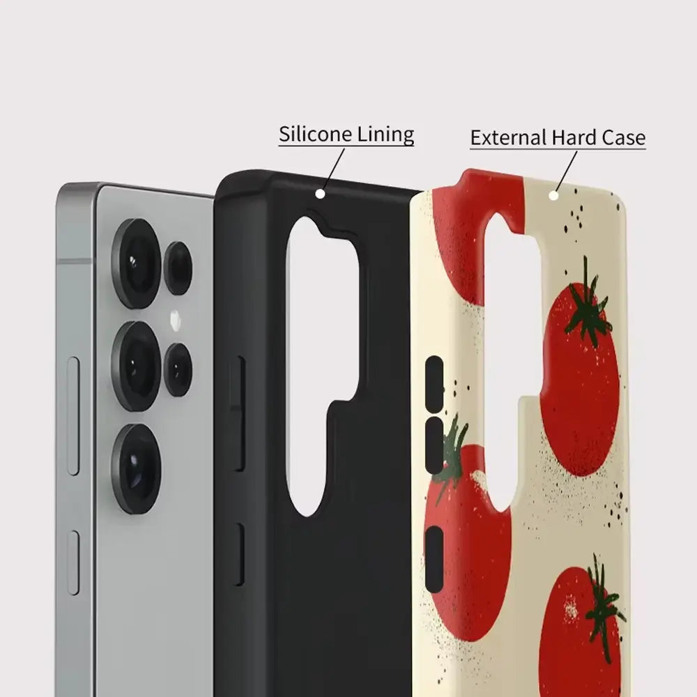 Samsung Galaxy Fresh Tomato Case