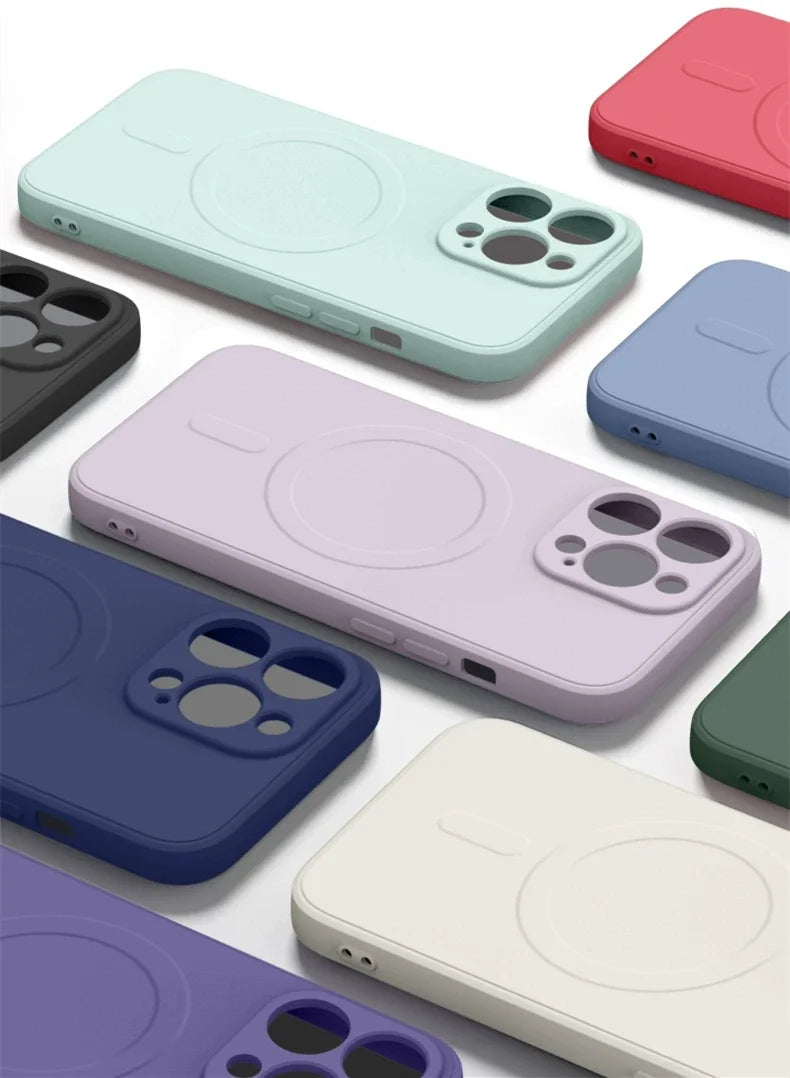 MagSafe Liquid Silicone iPhone Case