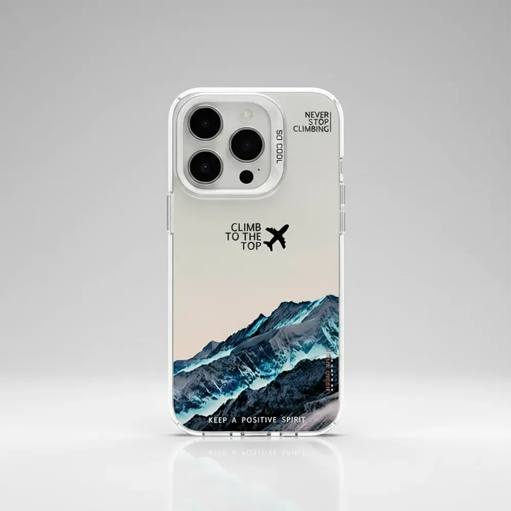 Mountain Peak Aircraft iPhone Case
