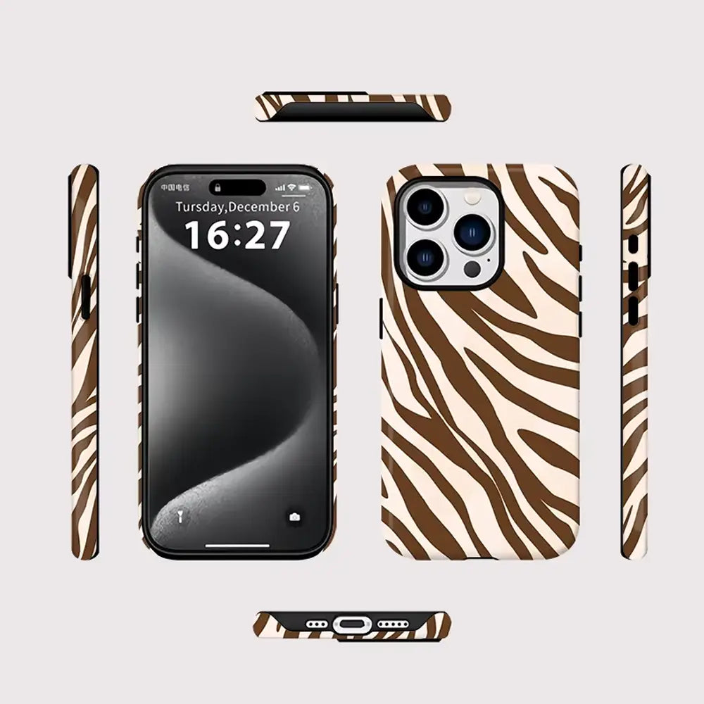 Zebra Stripe Case for iPhone