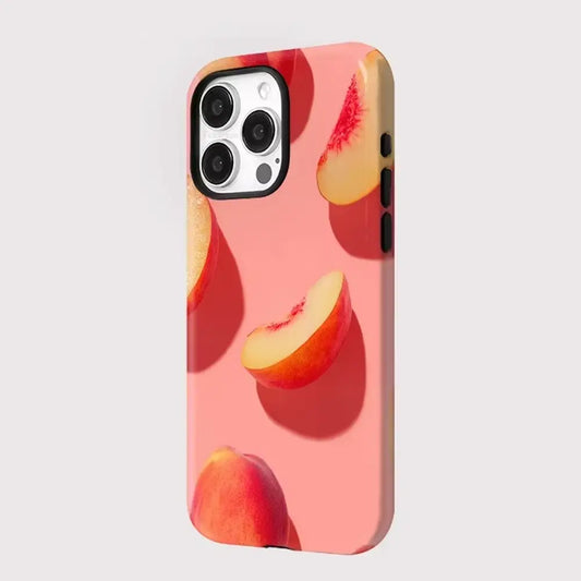 A Slice of Peach iPhone Case