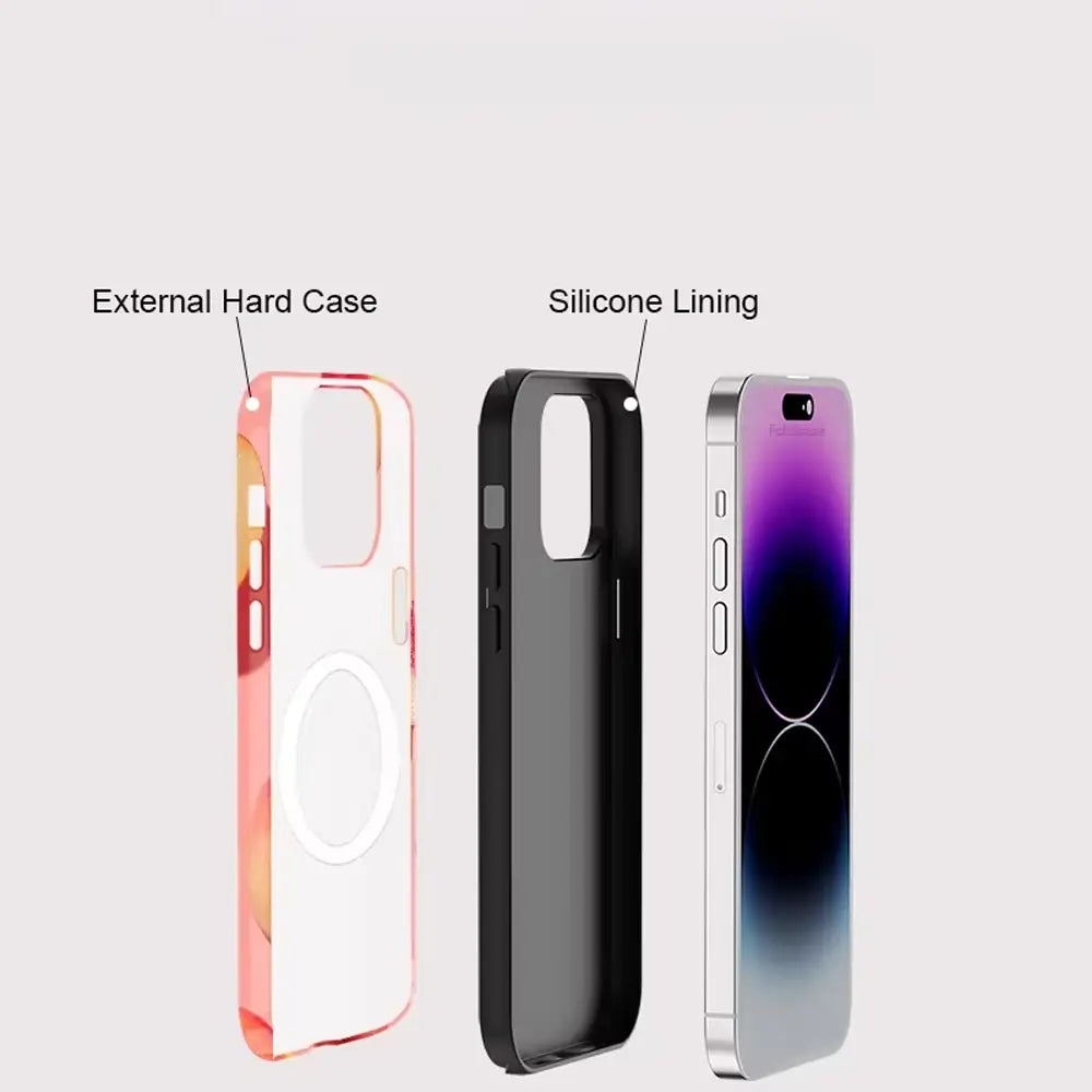 A Slice of Peach iPhone Case