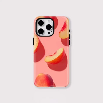A Slice of Peach iPhone Case