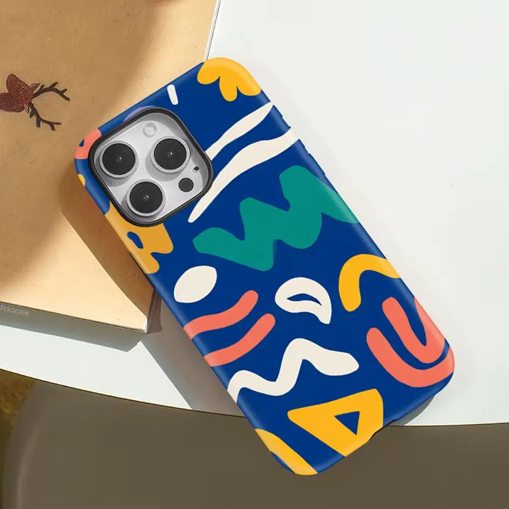 Abstract Graphic MagSafe Case for iPhone