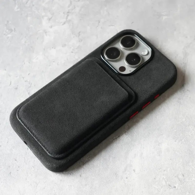 Italian Suede MagSafe Wallet for iPhone
