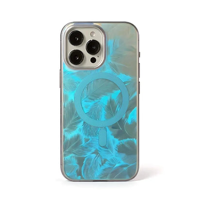 Aurora Feather MagSafe iPhone Case