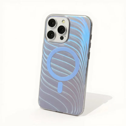 Aurora Feather MagSafe iPhone Case