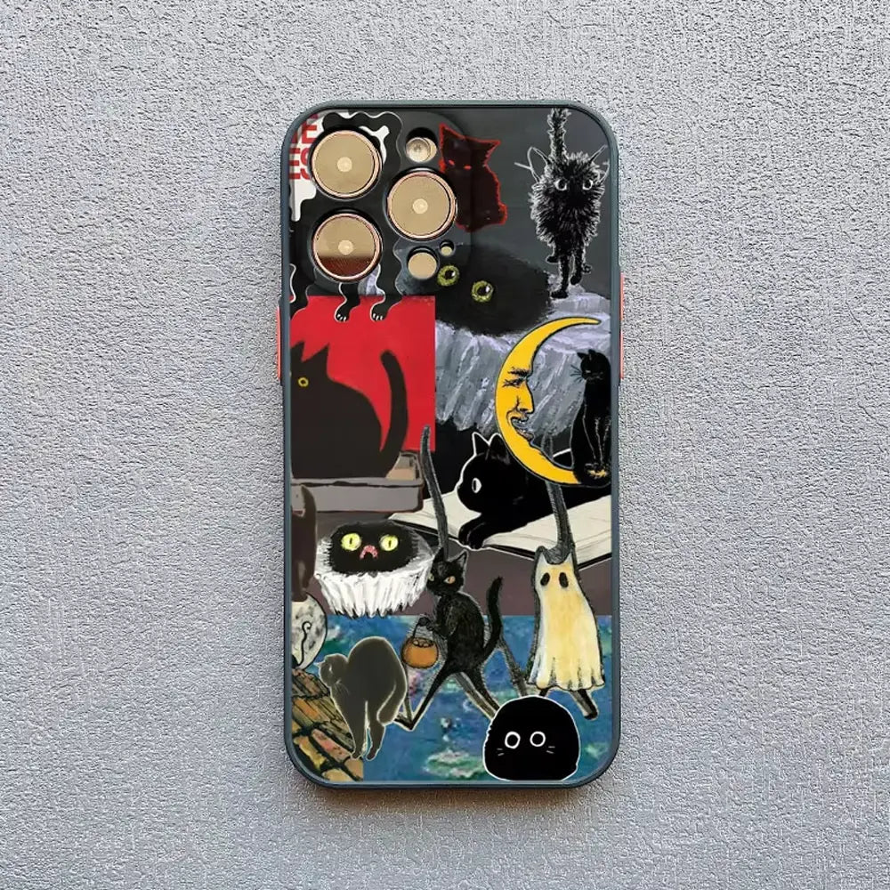 Black Cat Chronicles Case for iPhone