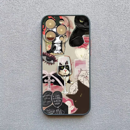 Black Cat Chronicles Case for iPhone