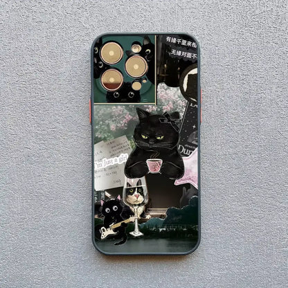 Black Cat Chronicles Case for iPhone