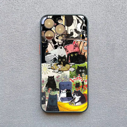Black Cat Chronicles Case for iPhone