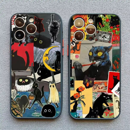 Black Cat Chronicles Case for iPhone