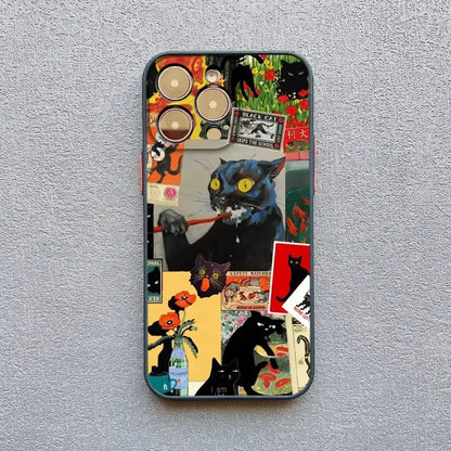 Black Cat Chronicles Case for iPhone