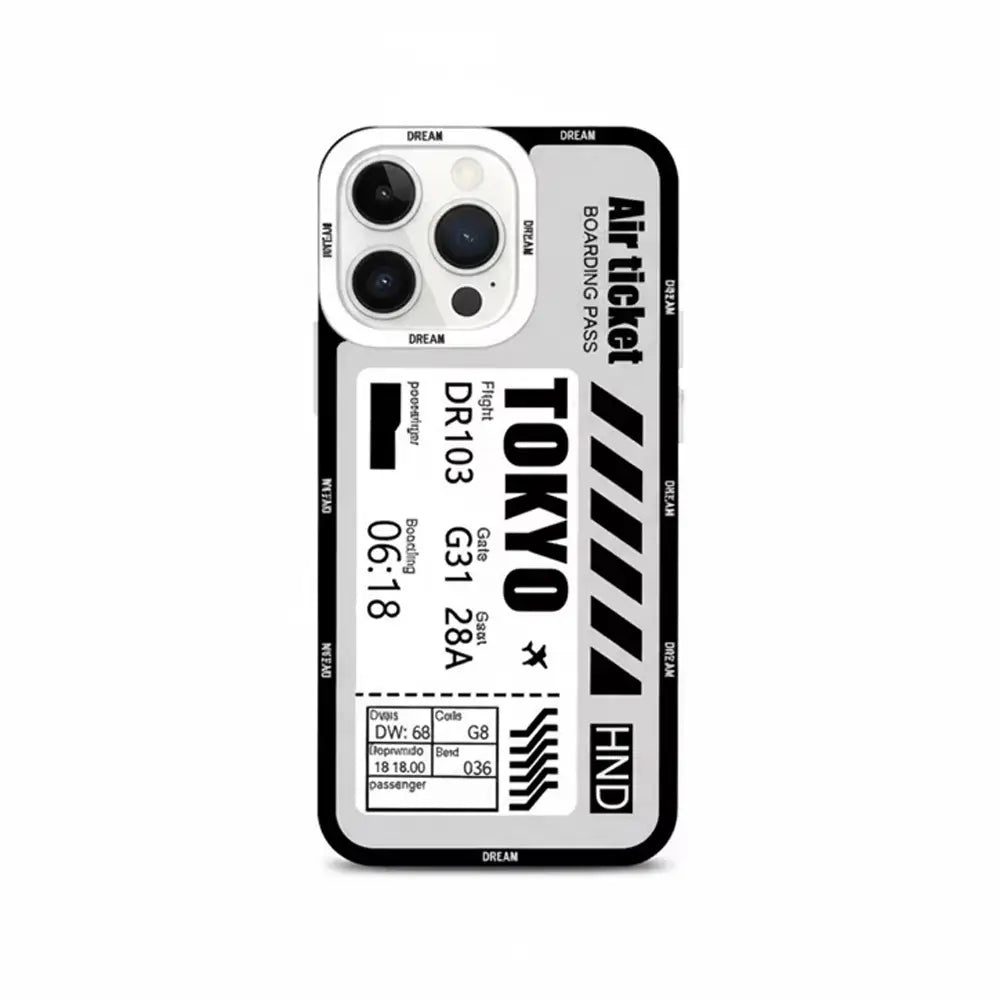 Boarding Pass Case for iPhone