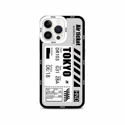 Boarding Pass Case for iPhone
