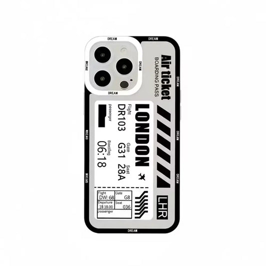 Boarding Pass Case for iPhone