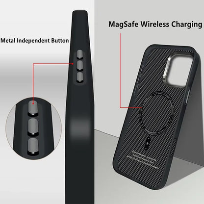 Carbon Magnetic iPhone Case