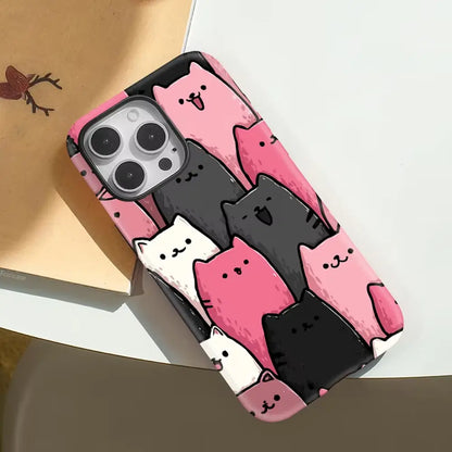 Cat Posse Dual-Layer Case for iPhone