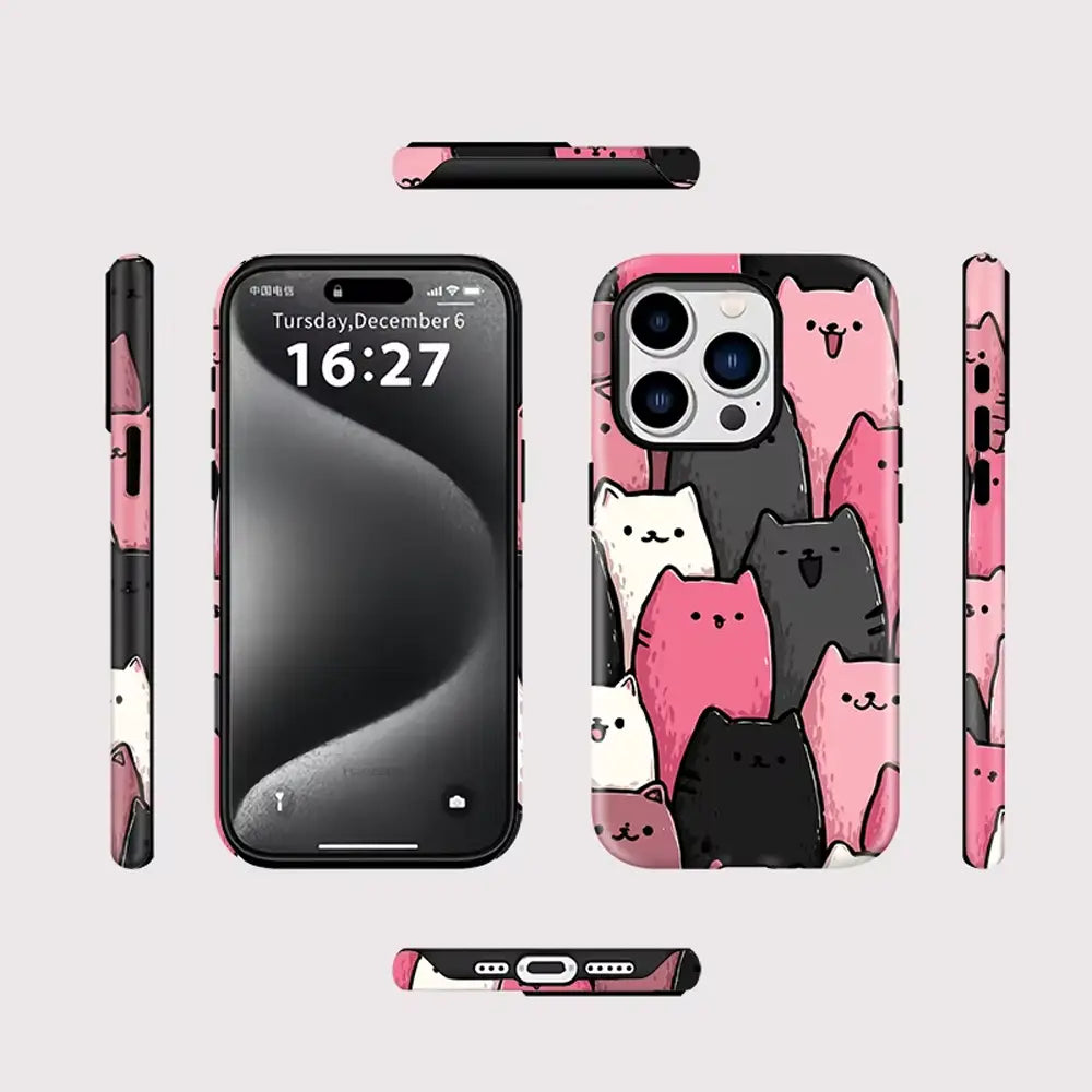 Cat Posse Dual-Layer Case for iPhone
