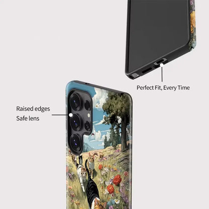 Cats in the Meadow Case for Galaxy