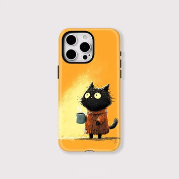 Coffee Cat iPhone Case