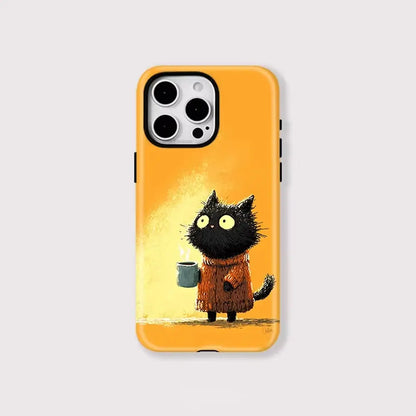 Coffee Cat iPhone Case