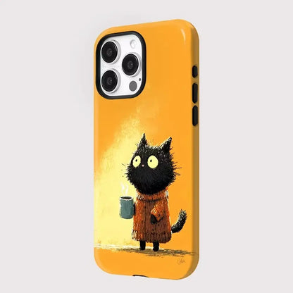 Coffee Cat iPhone Case
