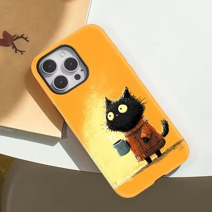 Coffee Cat iPhone Case