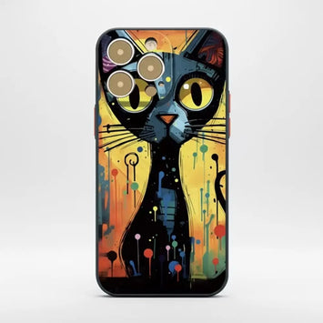 Cubist Cat Case for iPhone