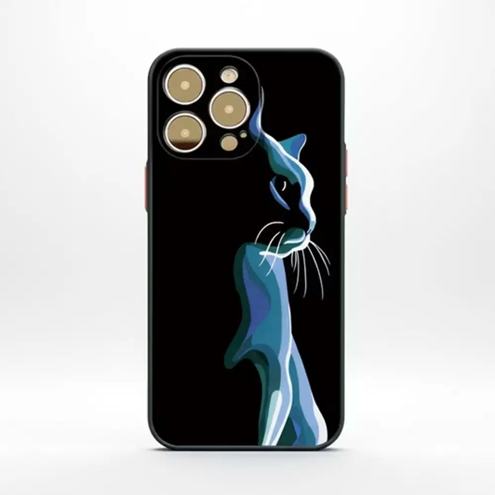Cubist Cat Case for iPhone