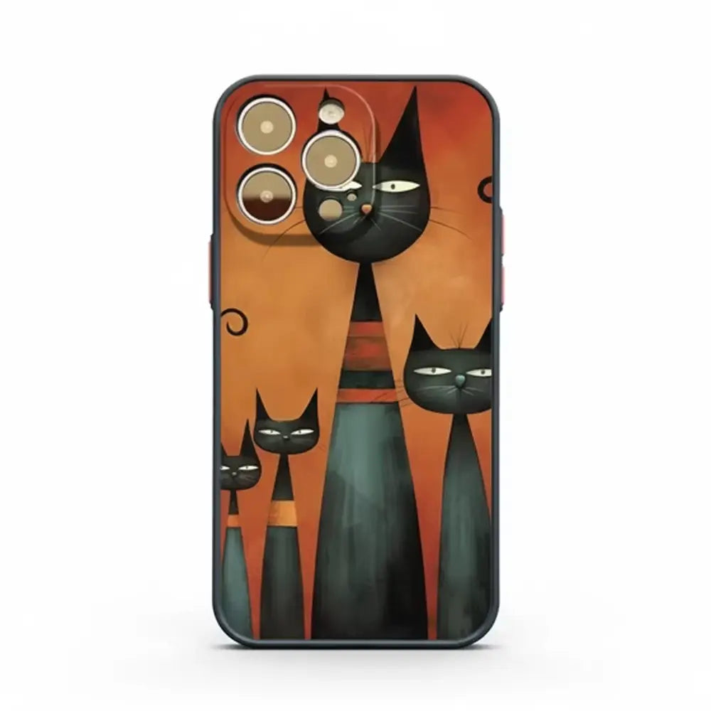 Cubist Cat Case for iPhone