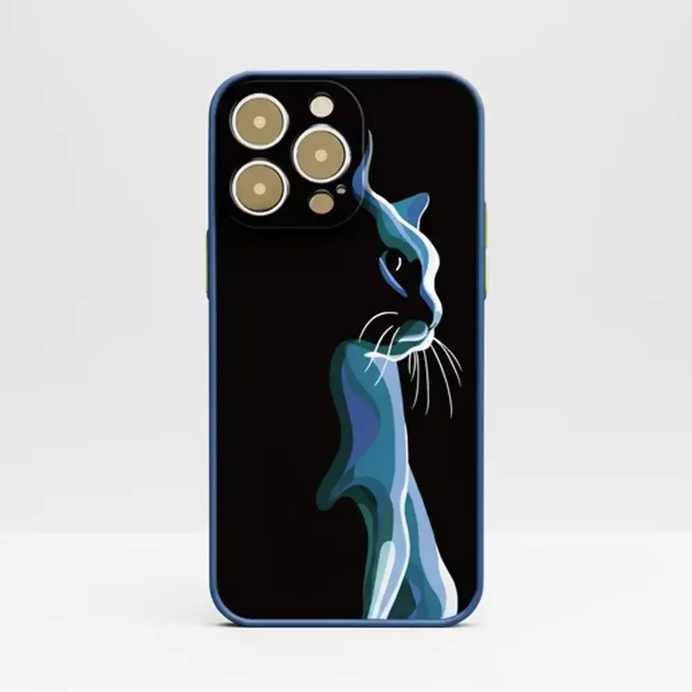 Cubist Cat Case for iPhone