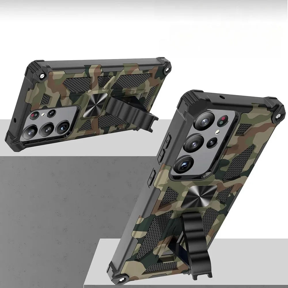 CamoGuard Kickstand Samsung Case