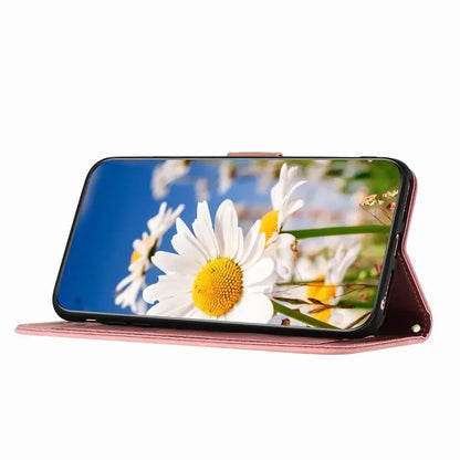 Floral Wallet Galaxy Case