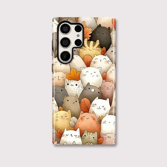 Kawaii Animal Crowd Cover for Galaxy