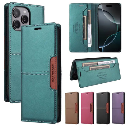 Leather Wallet iPhone Case