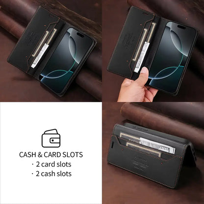 Leather Wallet iPhone Case