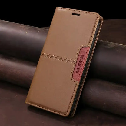 Leather Wallet iPhone Case